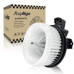 Aspligo 700308 AC Heater Blower Motor Fan Assembly Fit For Ram 1500 Classic 2019-2022?1-2018?For Jeep Wrangler JK 2018?For Jeep Wrangler 2014-