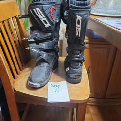 SIDI Size 11motorcycle  Rideing Boots