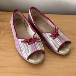 UGG Women’s Shoe Flat Sandal Multicolor Marleigh Serape Open Toe Espadrille
