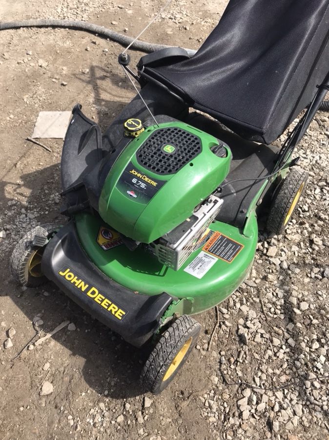 John Deere lawn mower