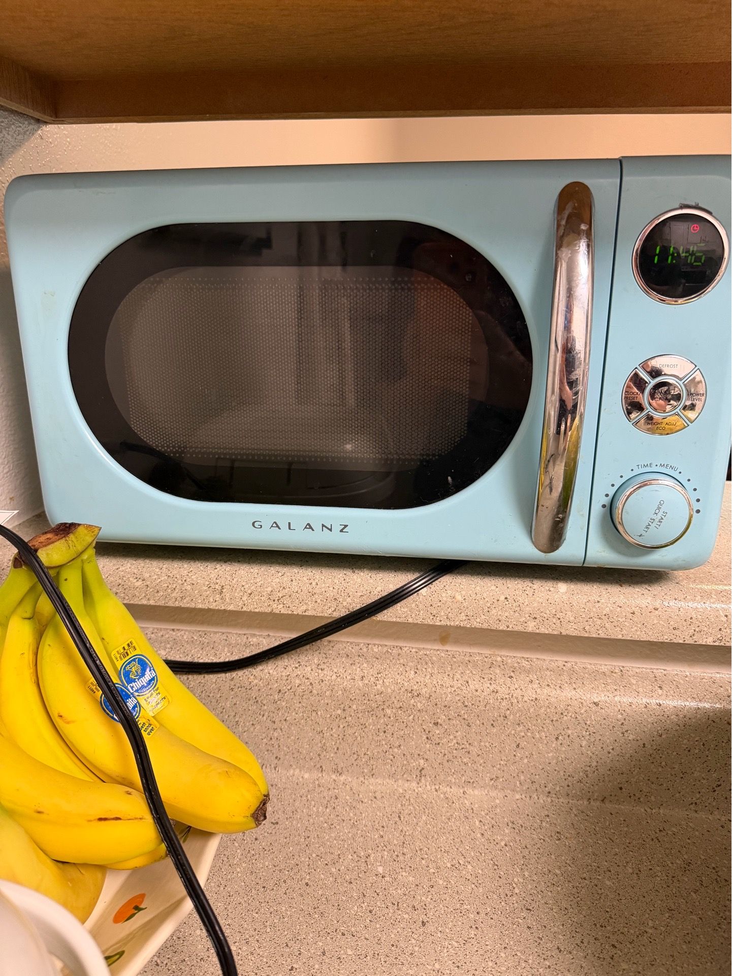Galanz blue microwave