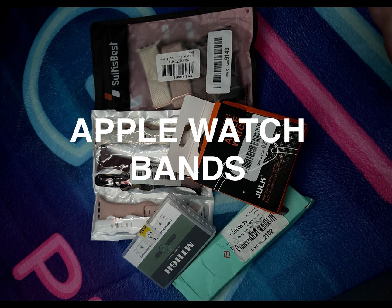 NEW APPLE WATCH BANDS ECT