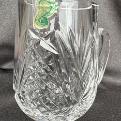 Vintage Waterford Cut Crystal Tankard Mug