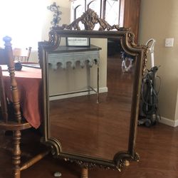Mirror Golden Frame
