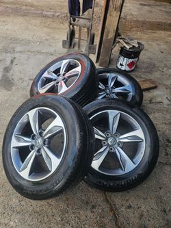 2018 honda odyssey rims and tires