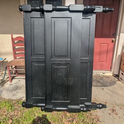 Queen bed frame with headboard