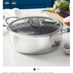 Olla de 7 qts antiadherente princess house
