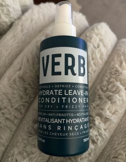 NEW VERB HYDRATE LEAVE IN CONDITIONER FULL SIZE $12!!