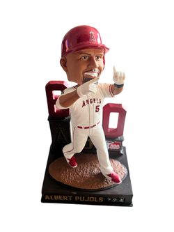 Los Angeles Angels Albert Pujols Legends of The Diamond 600th Homerun Bobblehead