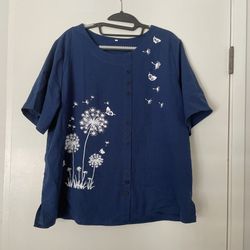 Plus Size Women Top 2X