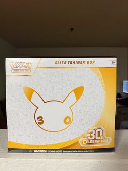 Pokémon 30th anniversary ETB