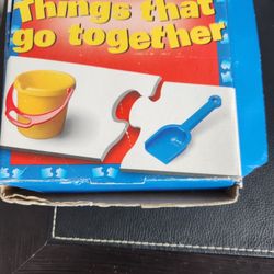 Things that go together kids puzzles