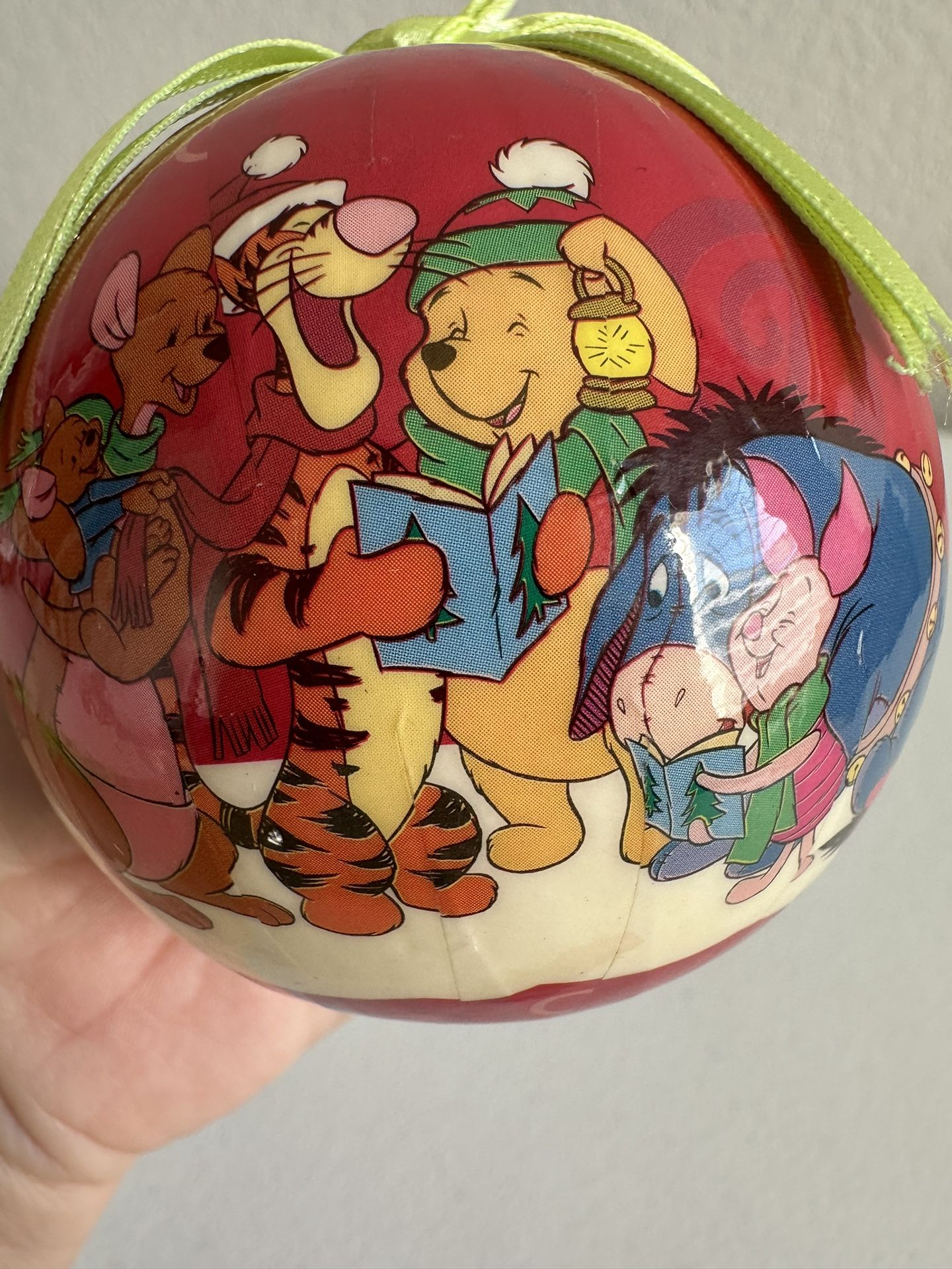 Disney Winnie The Pooh Caroling Ornament 