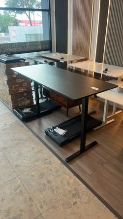 Black  brand new standing desk