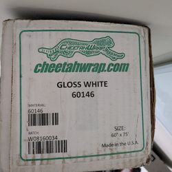 Vinyl Wrap Gloss White 