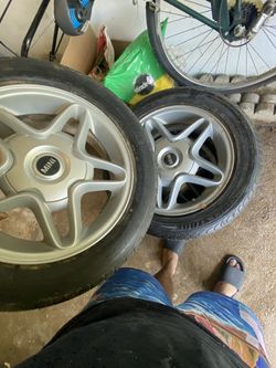 4 Mini Cooper Rims Tires As Is