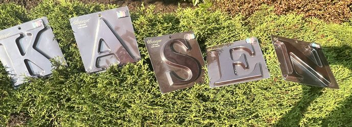 Name letters spelling ‘KASEN’