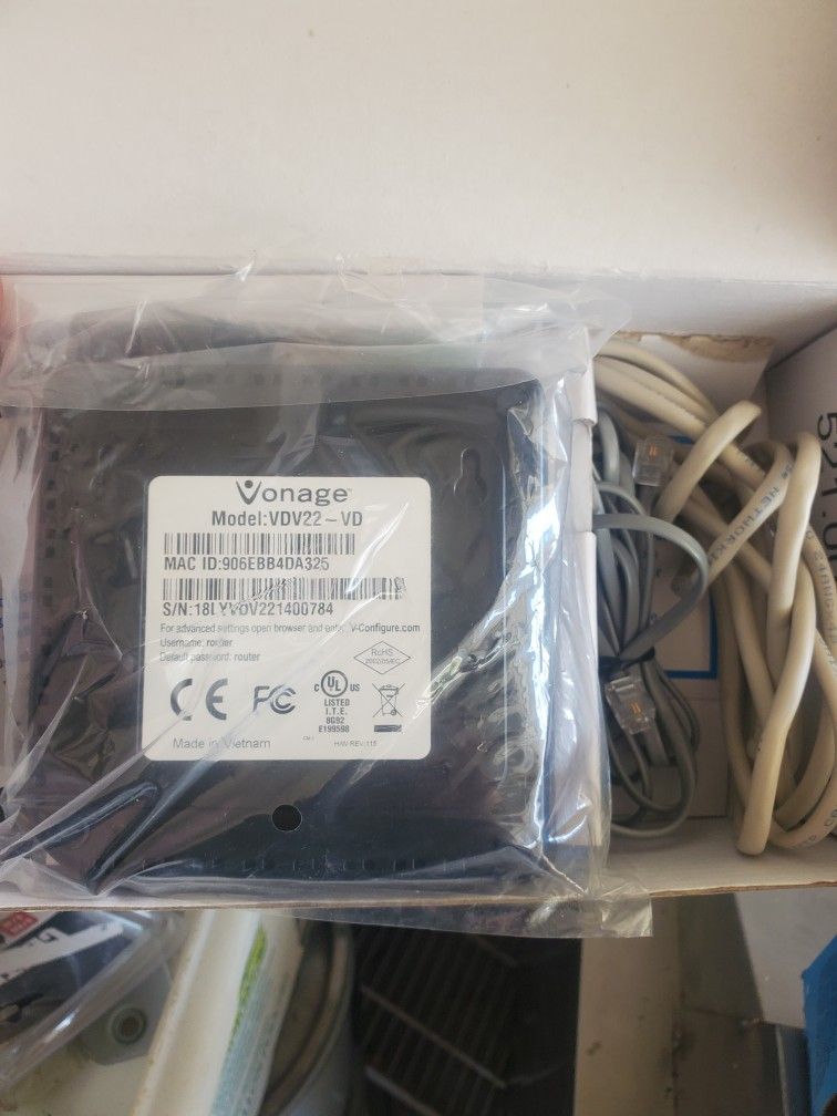 Vonage Modem Brand New