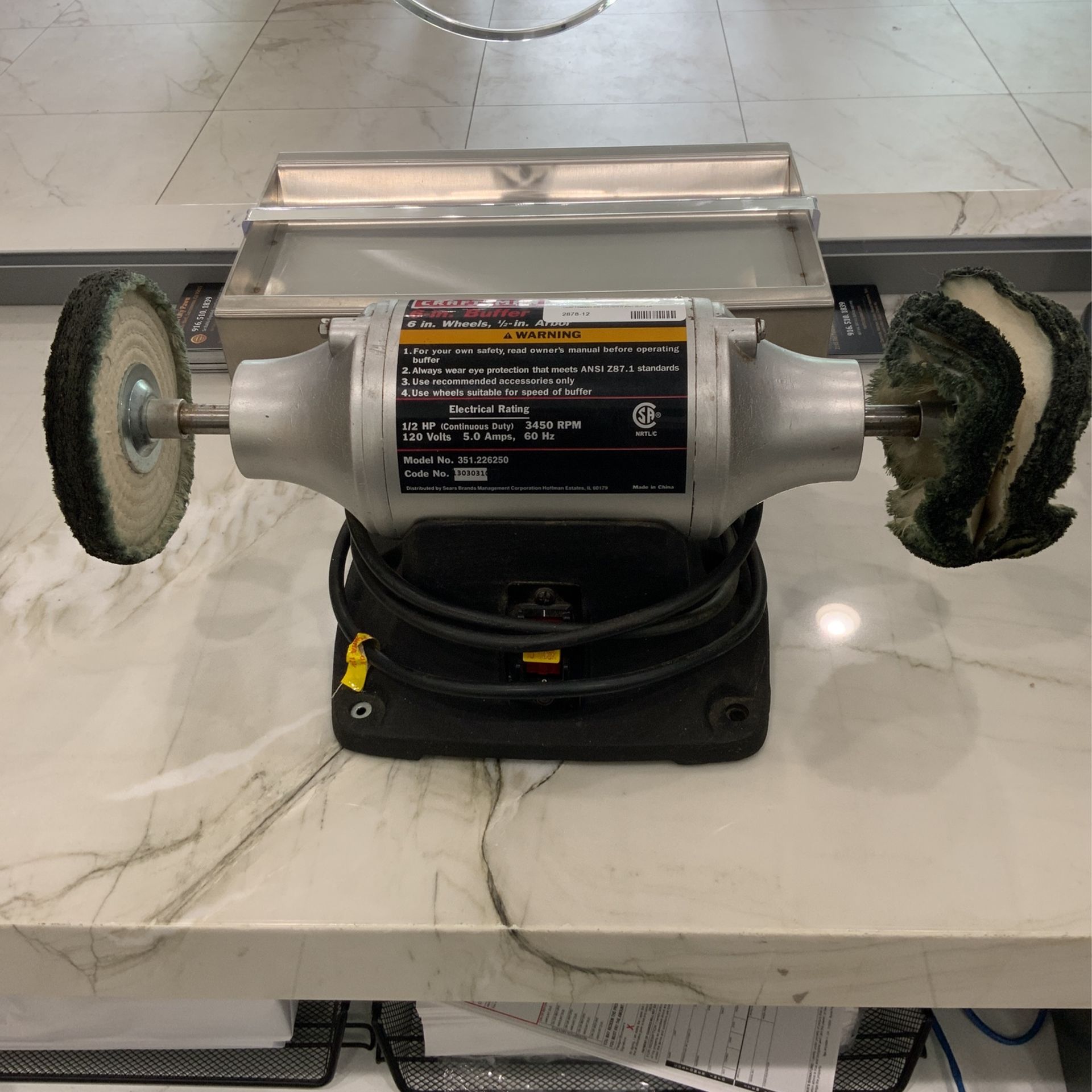 Craftsman 6 In Buffer/Polisher