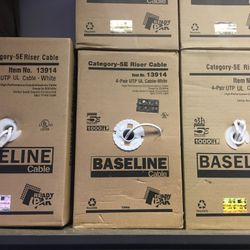 CAT 6 - 23/4PR (UTP)  1000ft.  Cable Plenum Yellow