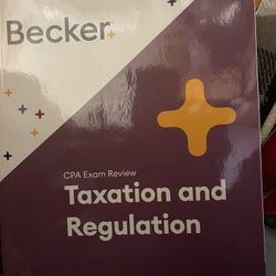 Becker CPA textbooks