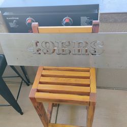 10" X 34" Stainless Steel 9er  Sign