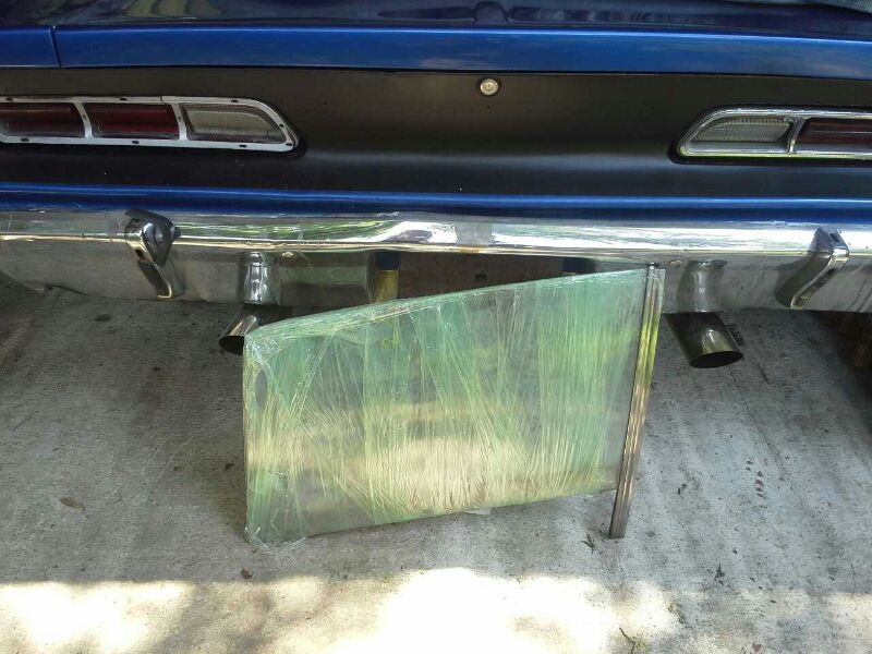 1969 Dodge Coronet original window