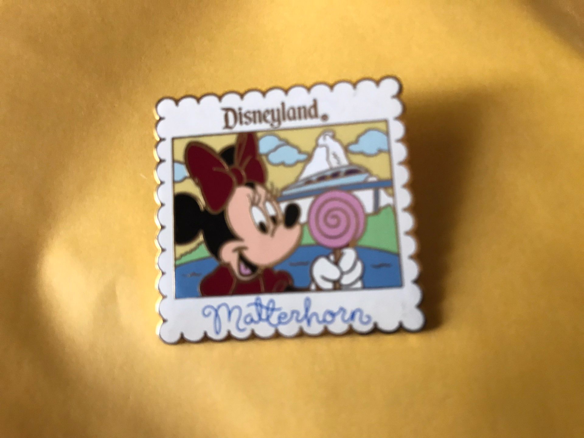 Disney Minnie Mouse Matterhorn Pin