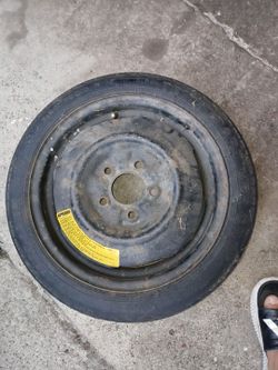 T125/70 DI5 Compact Spare Tire Donut Wheel