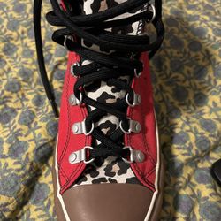 Converse Platform High Tops Custom Size 9 NWOB