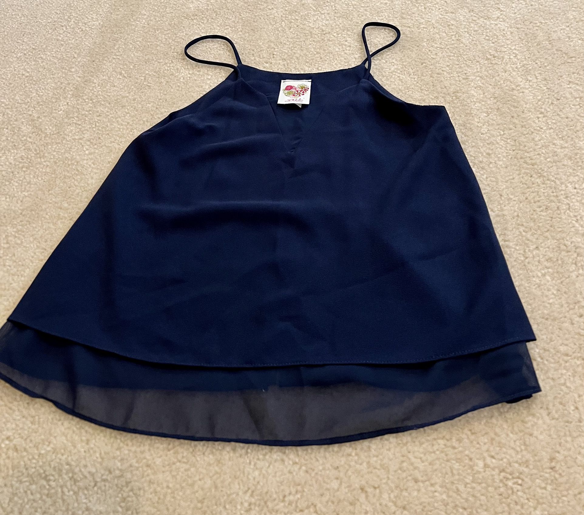 Kiddo By Kate Girls navy Tunic Size 10