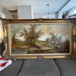 Vintage Landscape Mural 