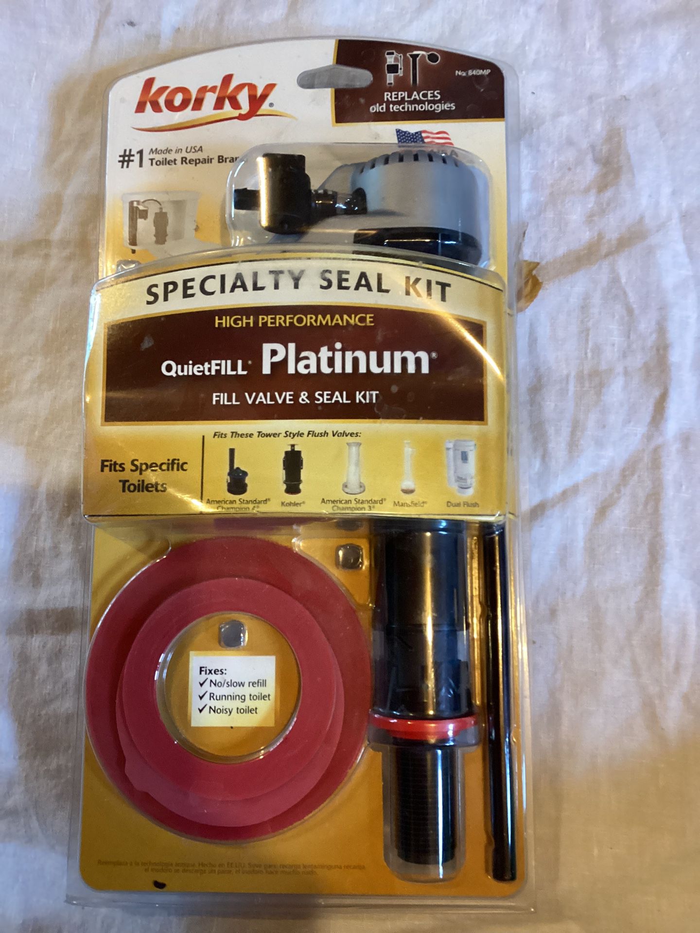 Fill Valve And Seal Kit 