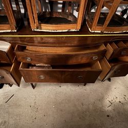 Vintage Hathaway Co. Mahogany Sideboard Buffet — $895 (Cash Only)