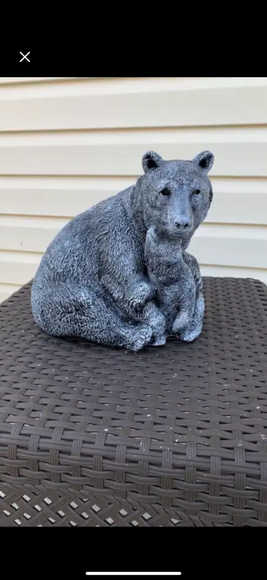 Papa, Bear And Baby Bear Statue
