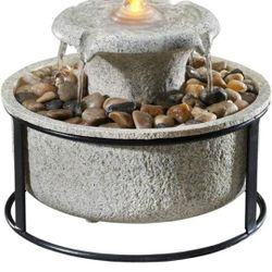 Tabletop Water Fountain. Therapeutic 