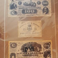 Confederate Bills 
