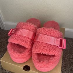 Hot Pink Ugg Slides