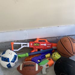 Assortment of Outdoor Toys