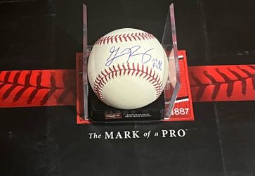 Grayson Rodriguez “1st RD Pick” Baltimore Orioles Los Angeles Angels Autographed Baseball