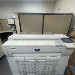 Xerox 6204 Wide Format Printer W/ Toner