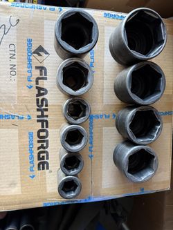 Snap on 3/4” Impact Sockets