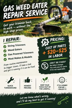 Weed Wacker not working?