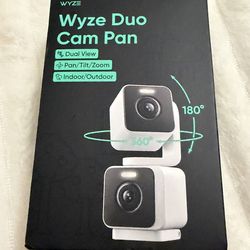 Wyze Duo Cam Pan – Dual Camera, Brand New