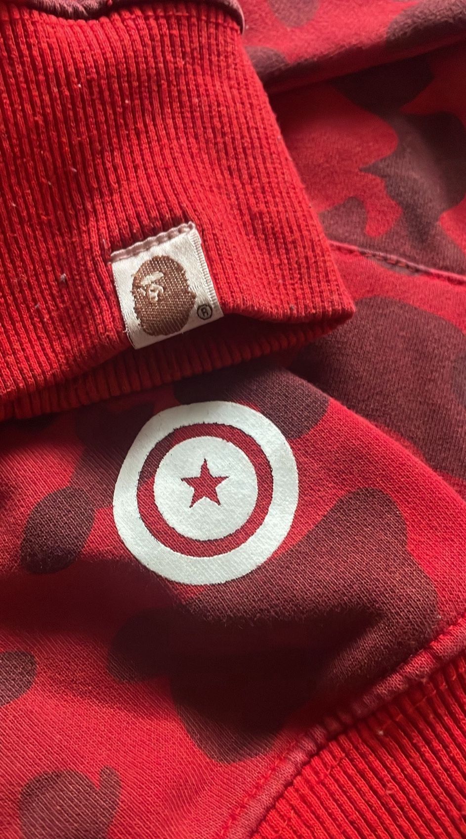 Red Bape Hoodie