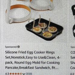 New Silicon Fried Egg Cookers  