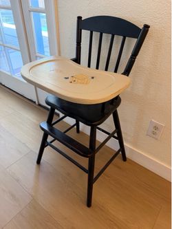 Vintage Wooden High Chair