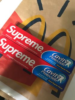 Supreme Colgate toothpaste