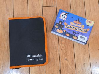 Shuttle Art Halloween Pumpkin Carving Kit 15 Piece