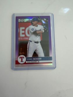 Corey Seager /75 2026 Topps Chrome